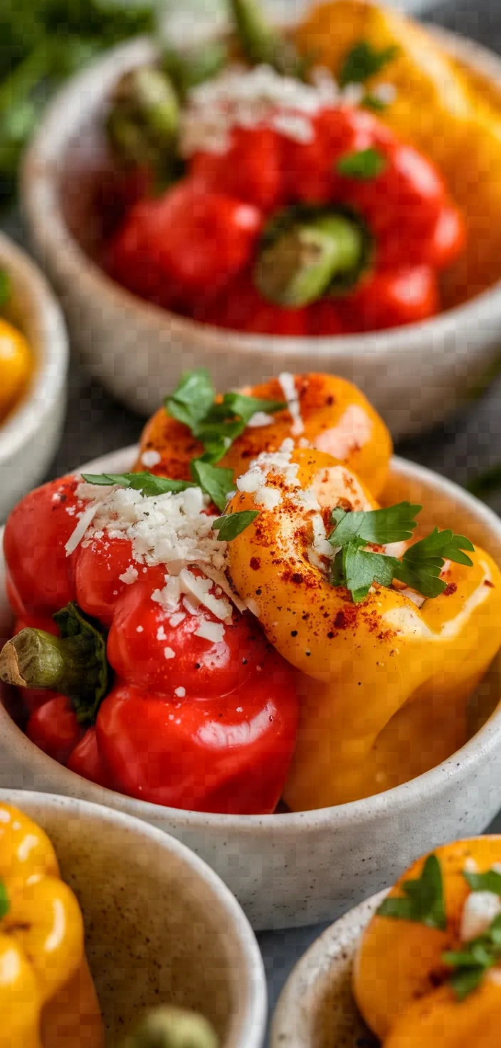 Ingredients photo for Air Fryer Mini Peppers Recipe