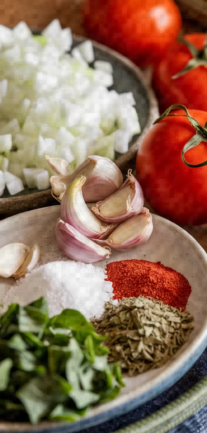 Ingredients photo for Basic Tomato Sauce Recipe