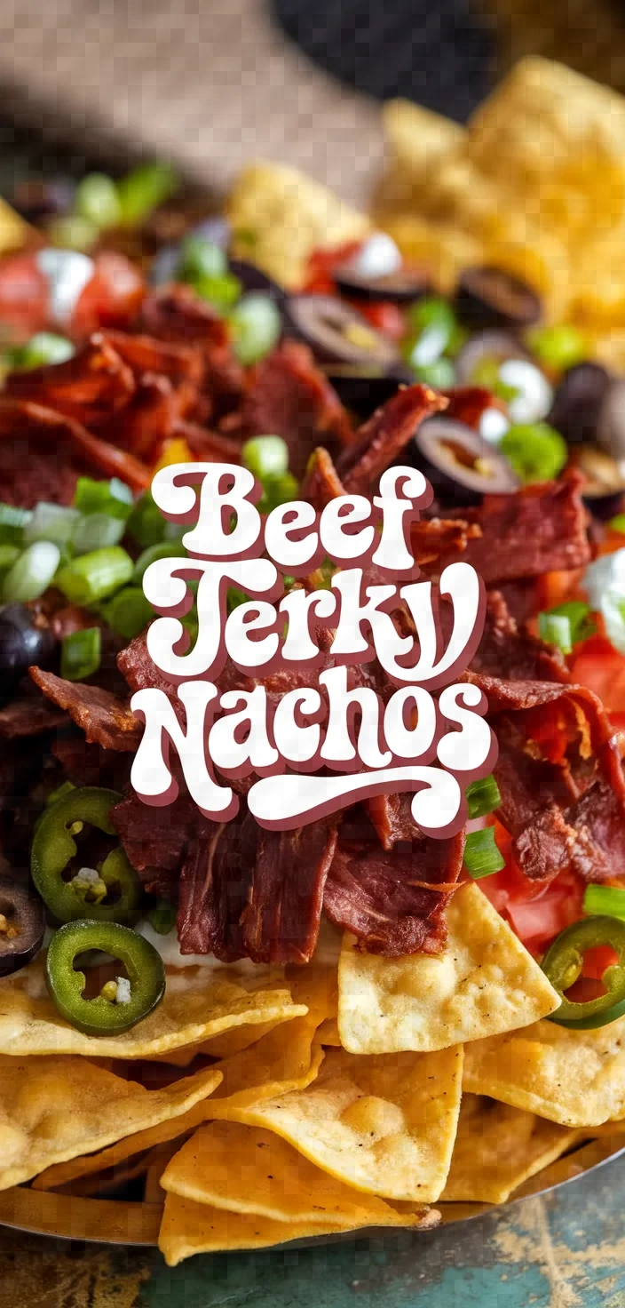 Beef Jerky Nachos Recipe