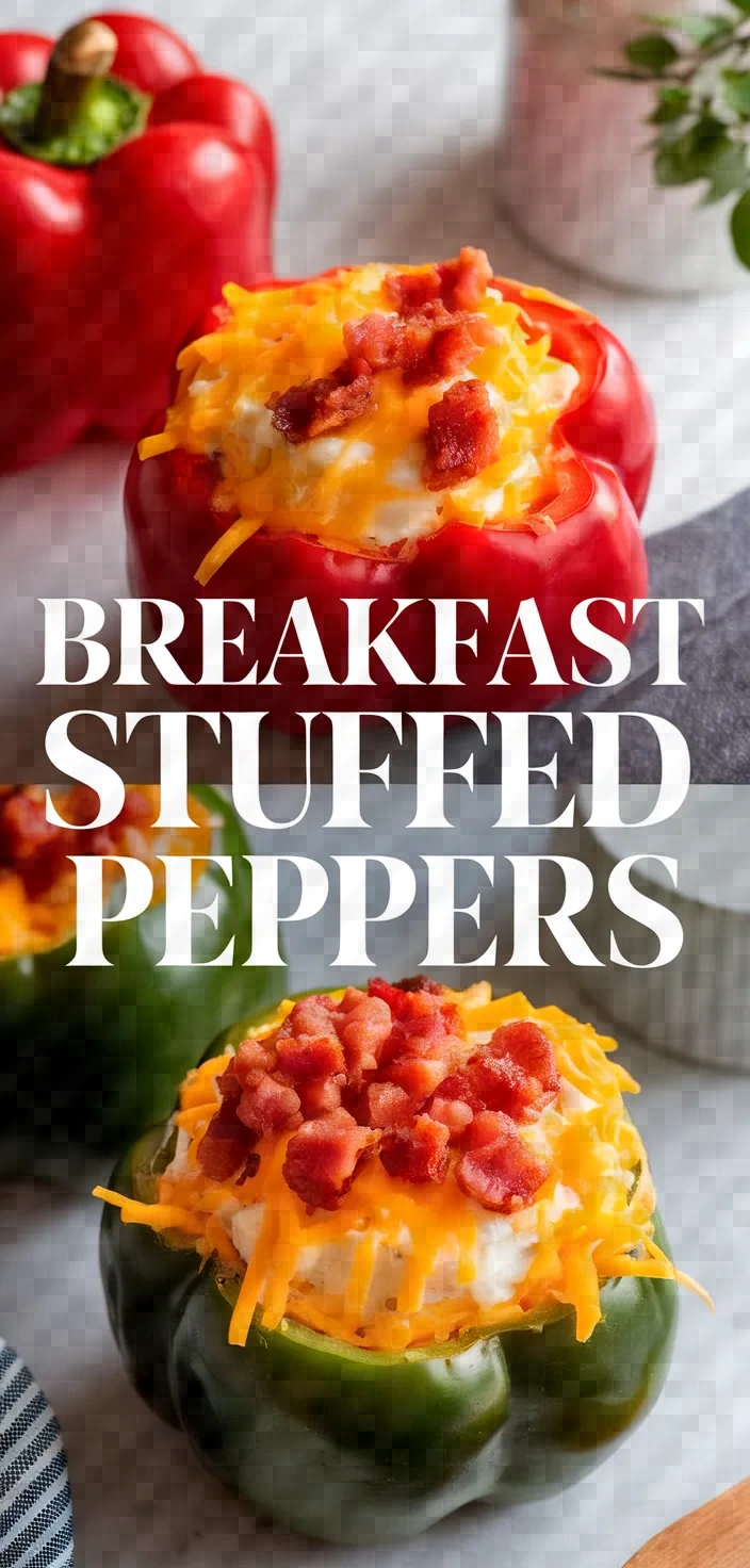 Breakfast Stuffed Peppers Recipe