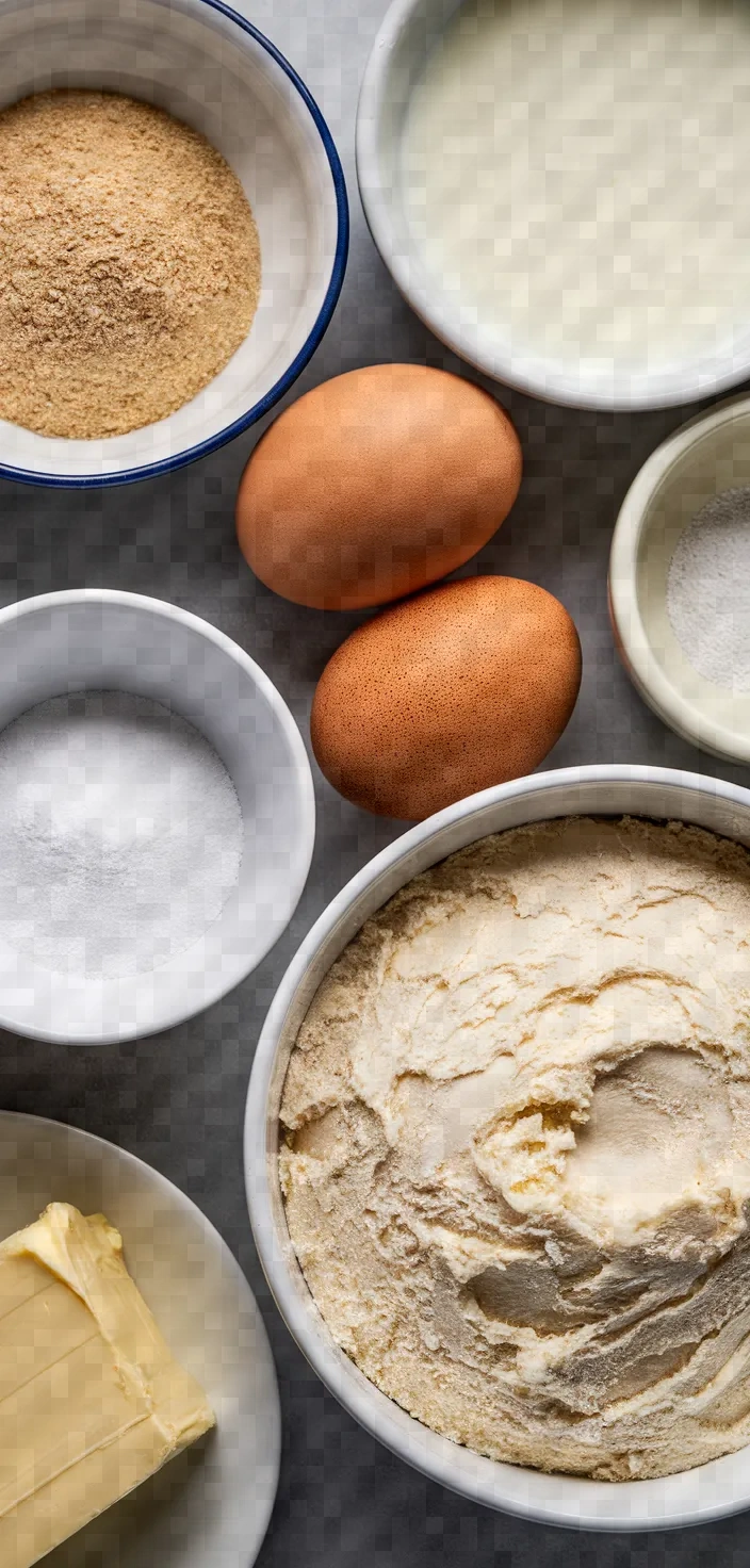 Ingredients photo for Brioche Bread Recipe