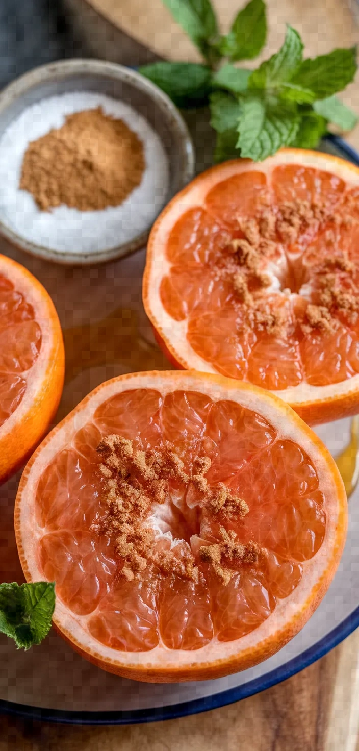 Ingredients photo for Broiled Grapefruit Recipe