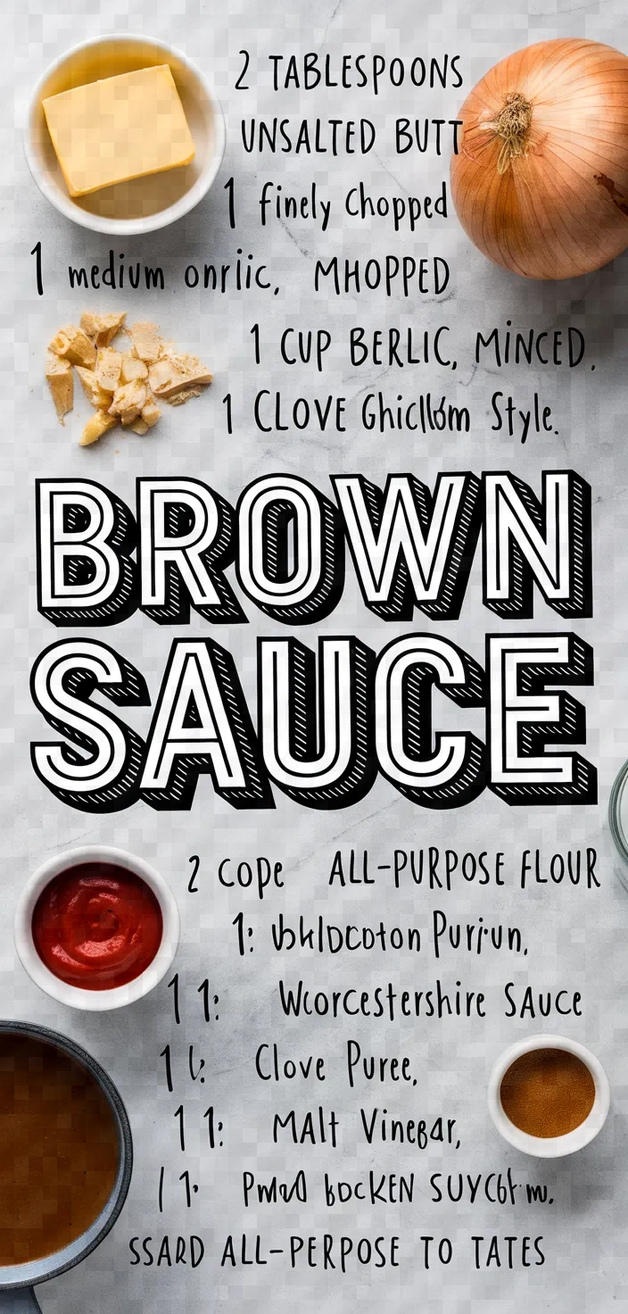 Brown Sauce Recipe