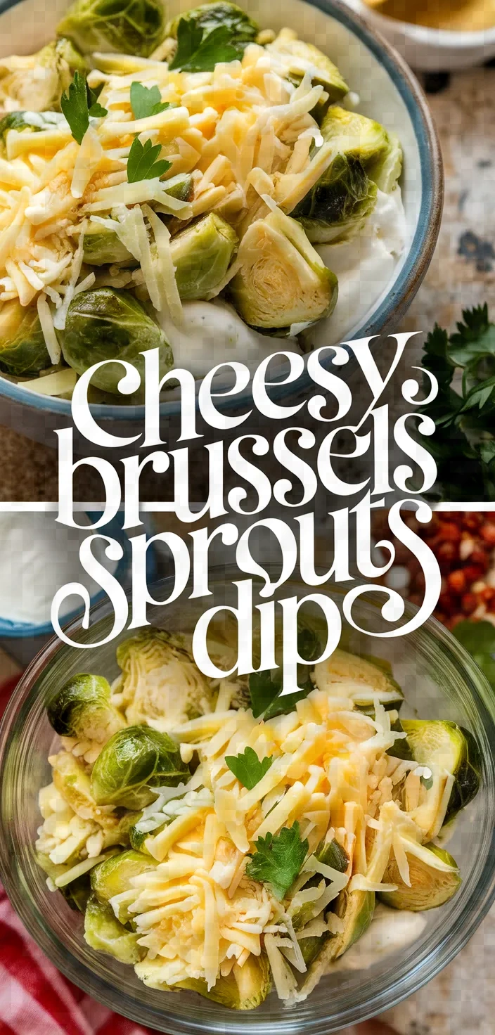 Cheesy Brussels Sprouts Dip Recipe