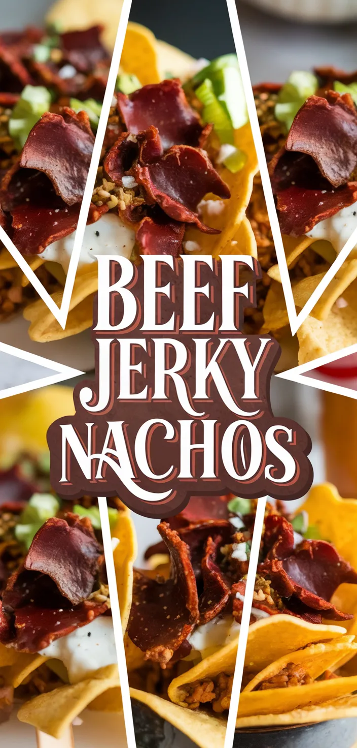 Ingredients photo for Beef Jerky Nachos Recipe