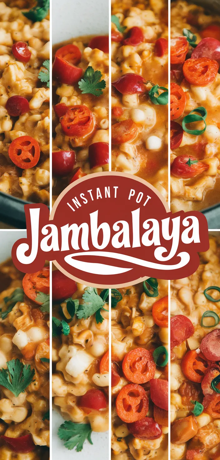 Ingredients photo for Instant Pot Jambalaya Recipe