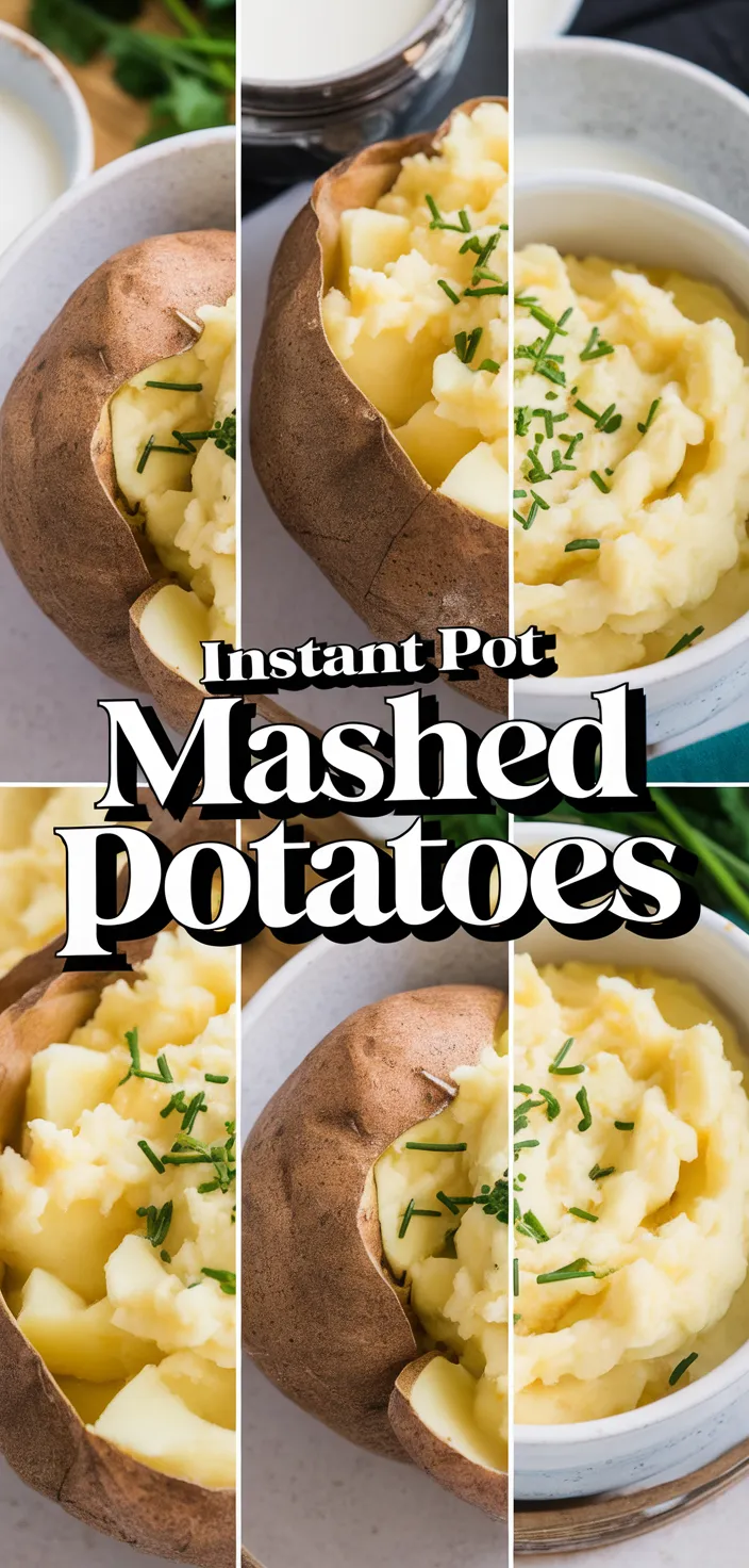 A photo of Instant Pot Mashed Potatoes Recipe