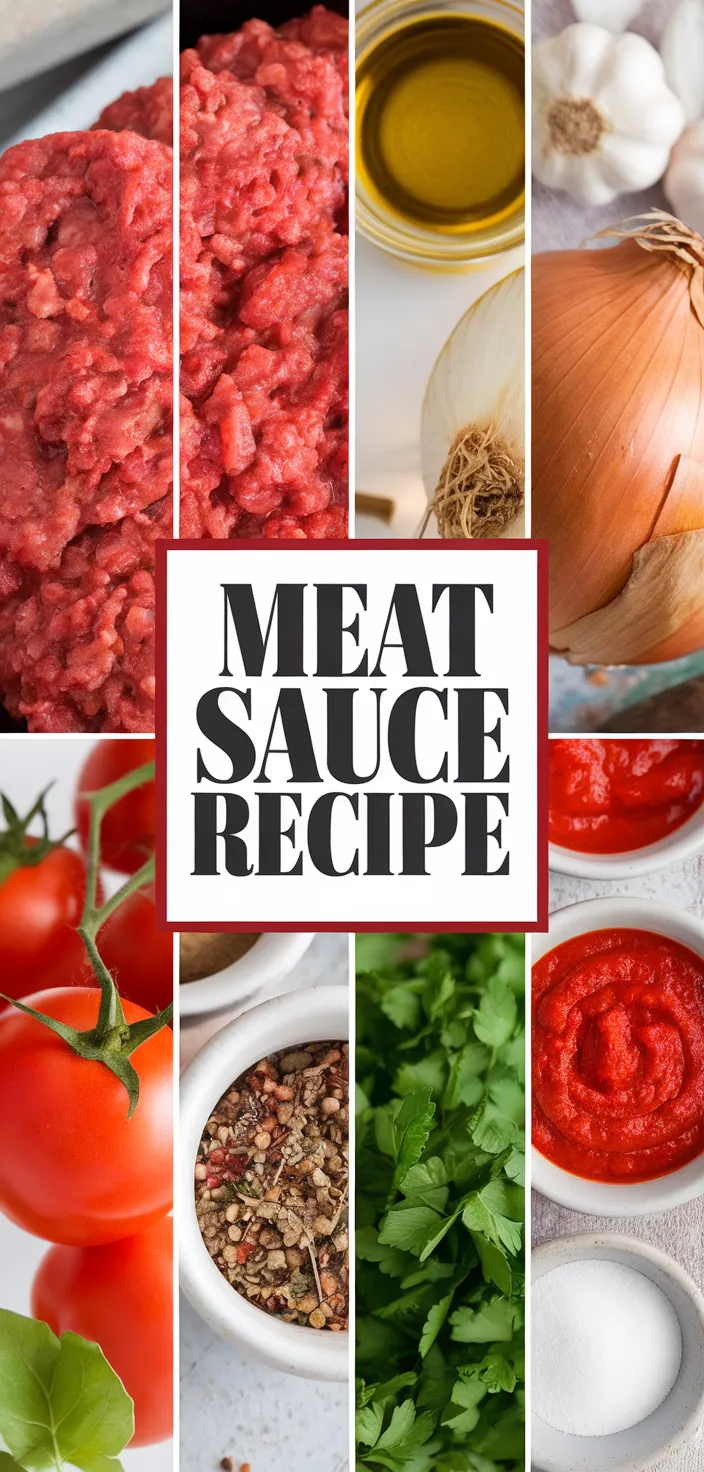 A photo of Meat Sauce Recipe