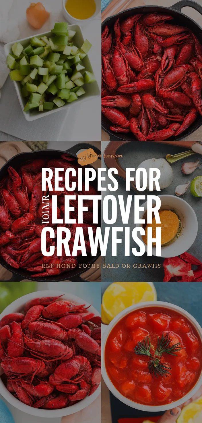 A photo of Recipes For Leftover Crawfish