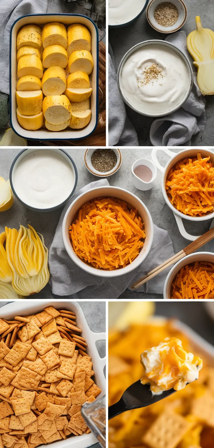 A photo of Squash Casserole Recipe