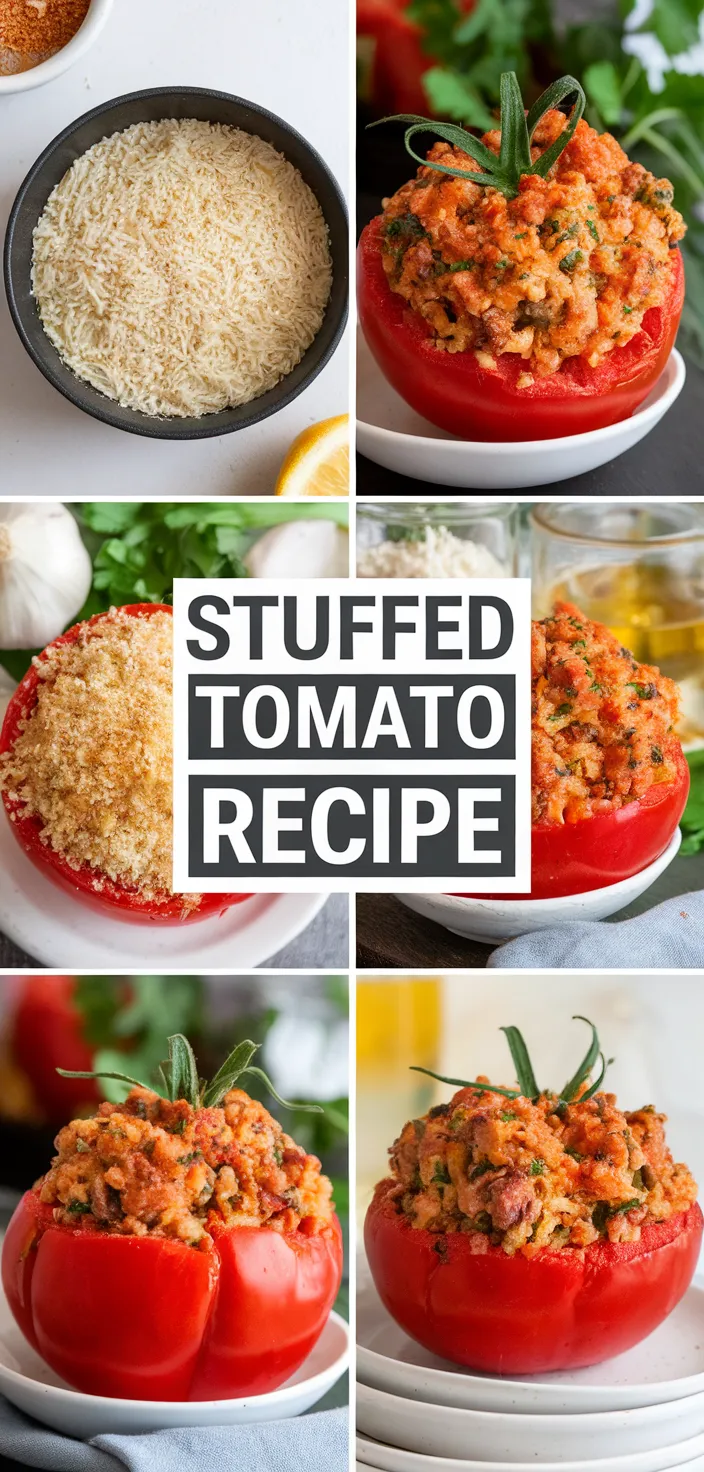 A photo of Stuffed Tomato Recipe