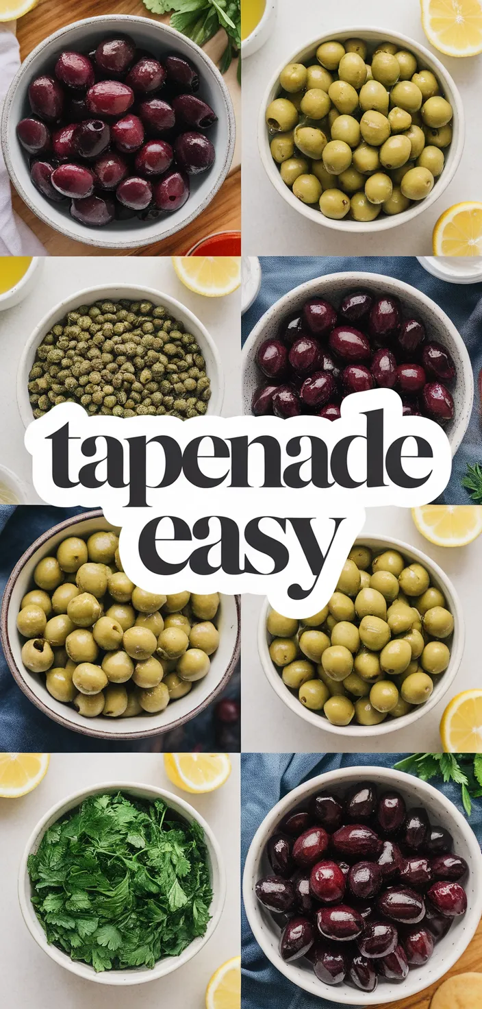 A photo of Tapenade Easy Recipe