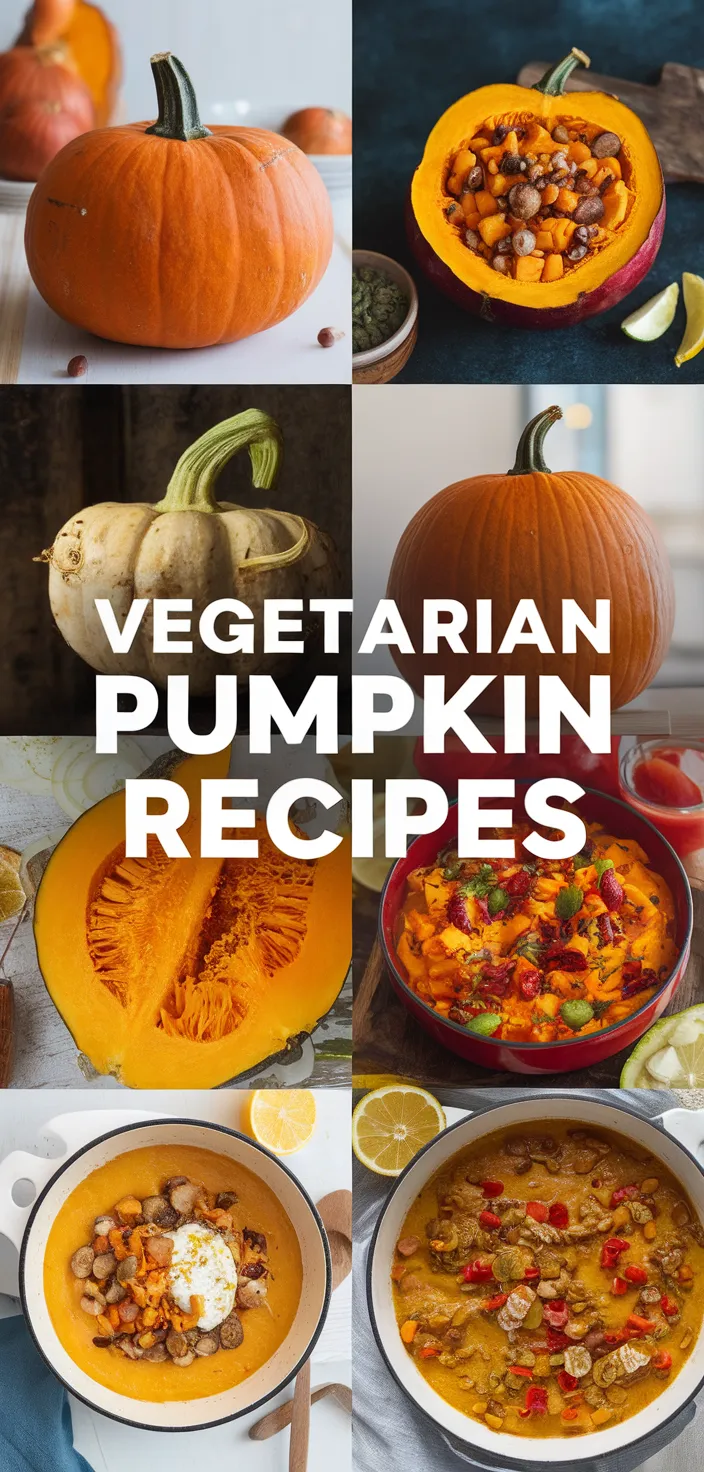 Ingredients photo for Vegetarian Pumpkin Recipes