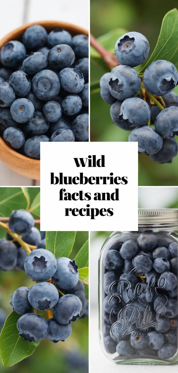 Ingredients photo for Wild Blueberries Facts And Recipes