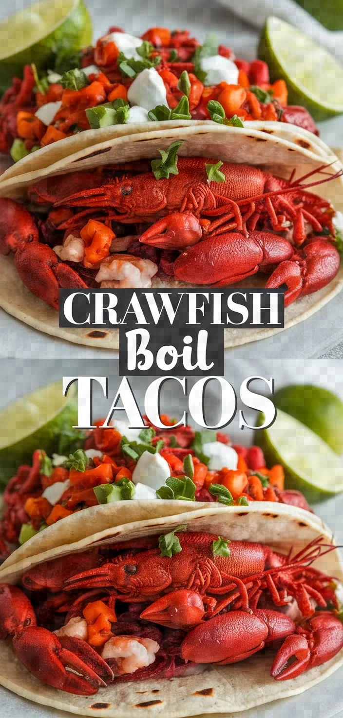 Crawfish Boil Tacos Recipe