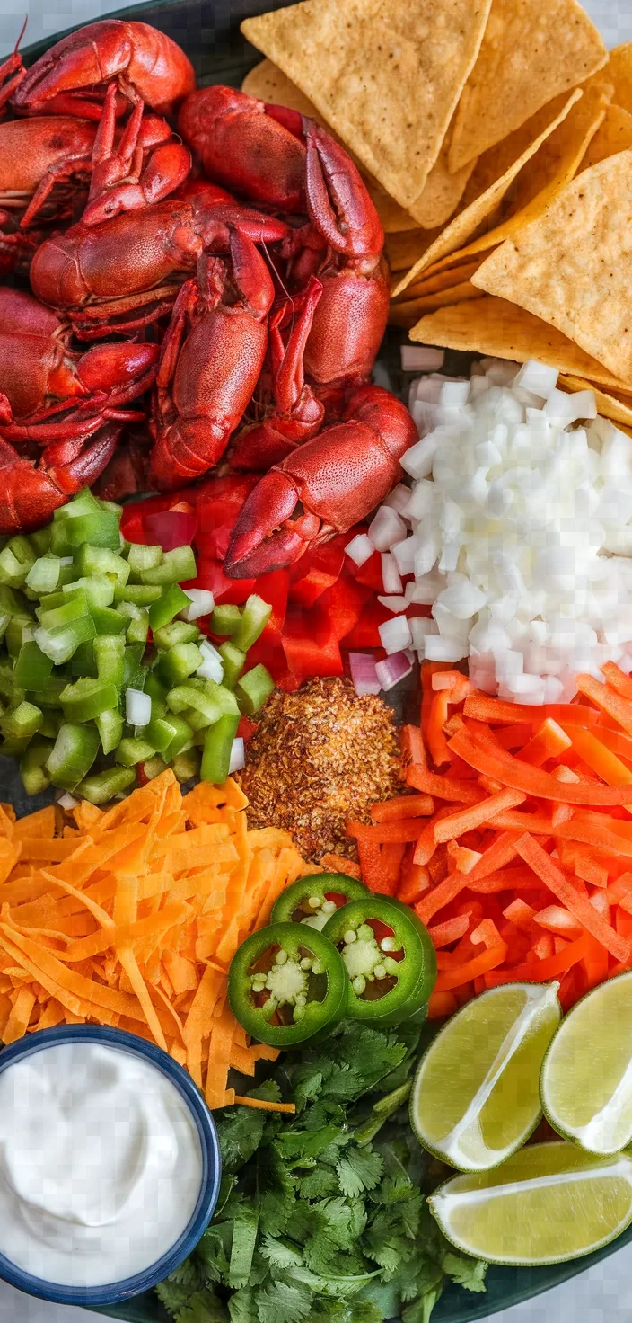 Ingredients photo for Crawfish Nachos Recipe