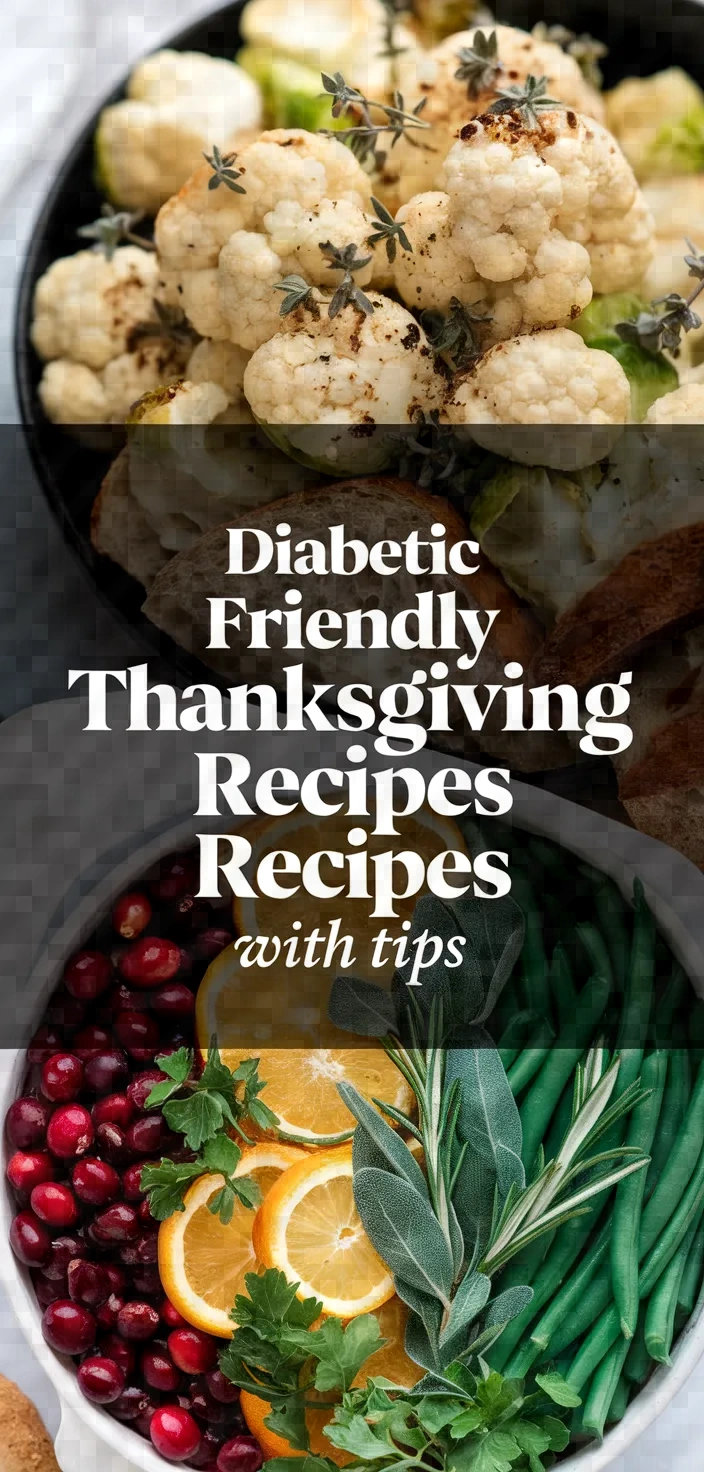 Diabetic Friendly Thanksgiving Recipes With Tips