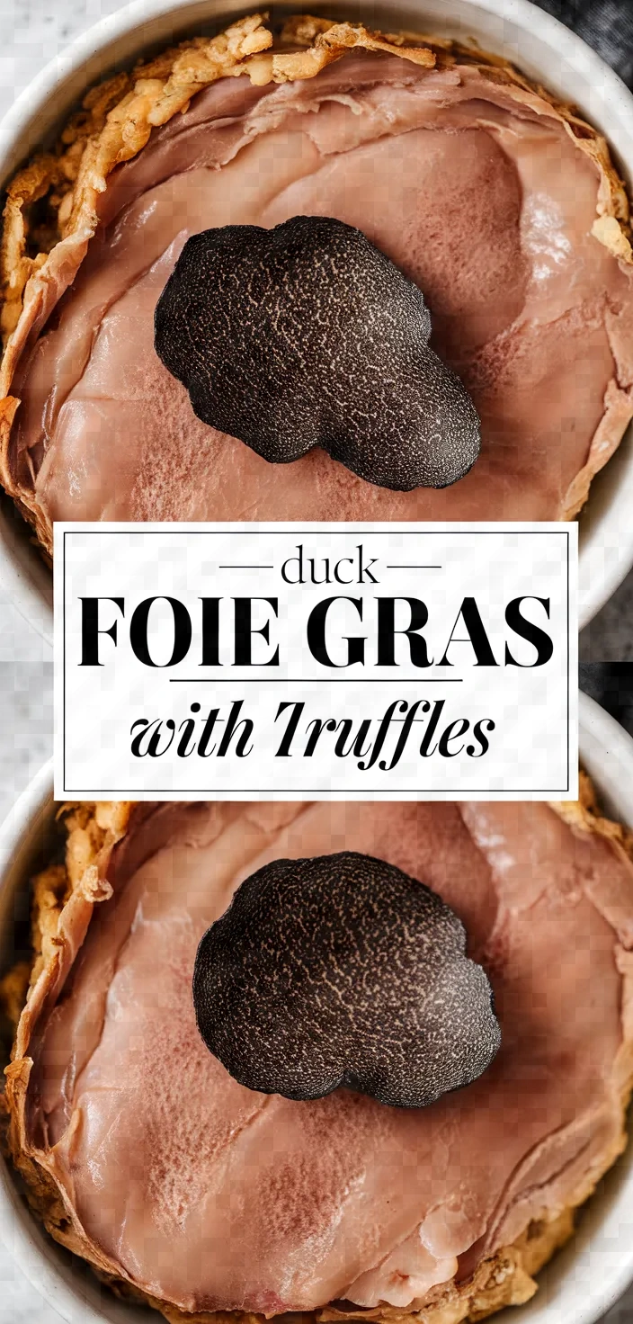 Duck Foie Gras With Truffles Recipe