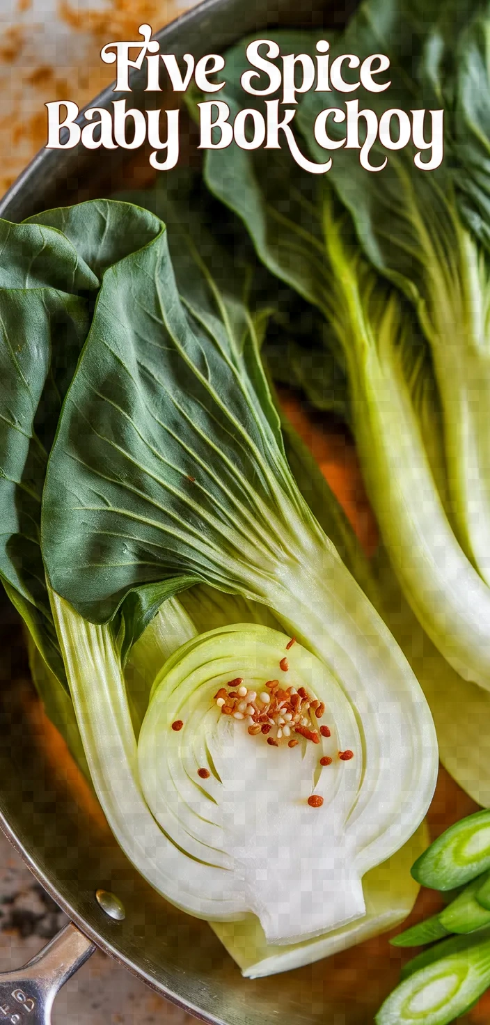 Five Spice Baby Bok Choy Recipe