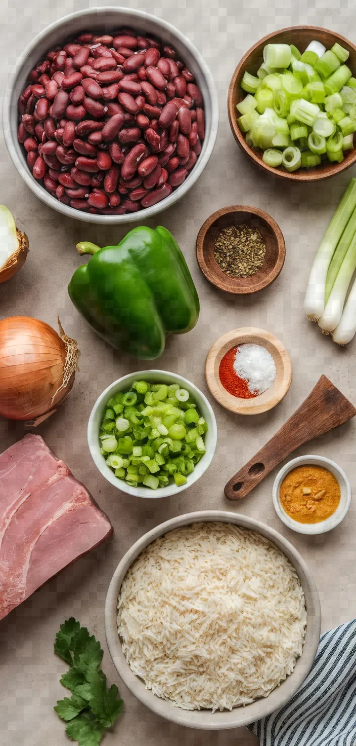 Ingredients photo for Frugal Feasts Red Beans And Rice Recipe