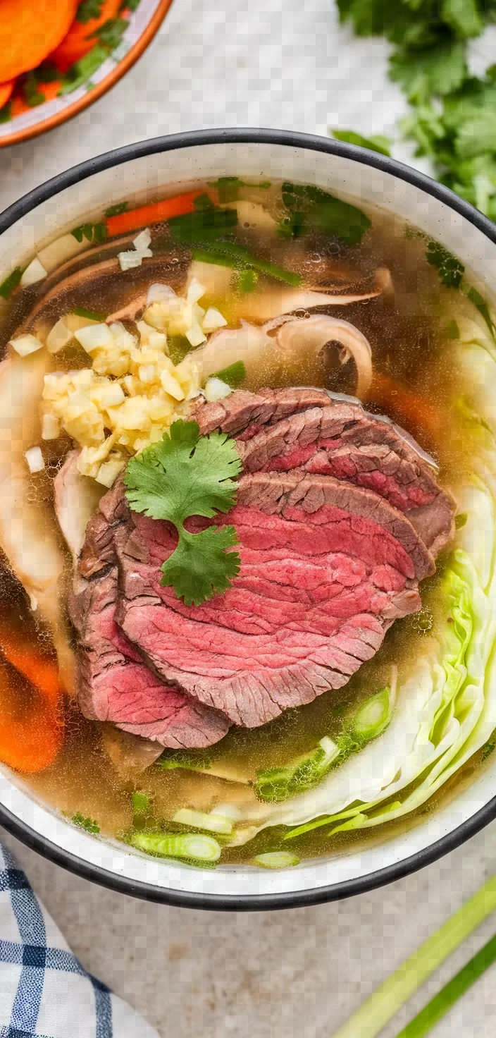 Ginger Beef Soup Recipe