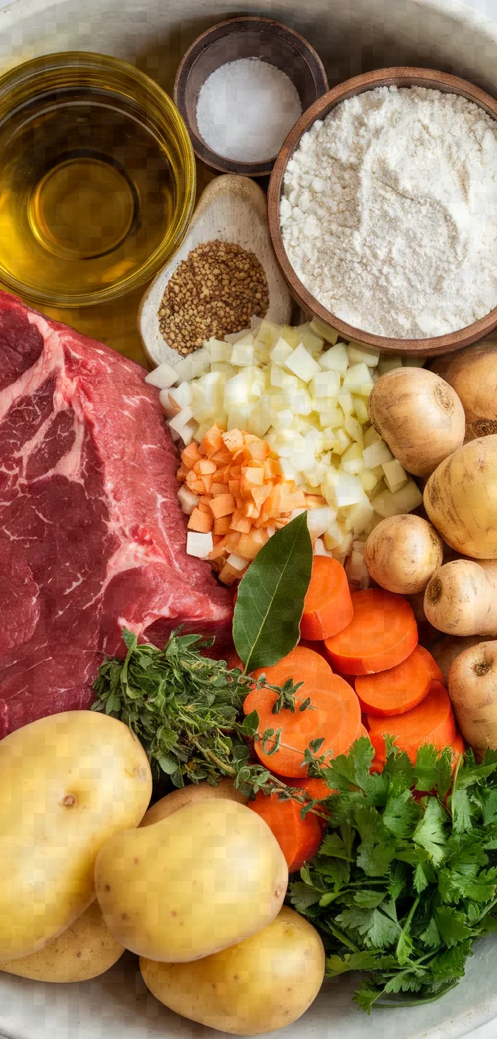 Ingredients photo for Guinness Stew Recipe