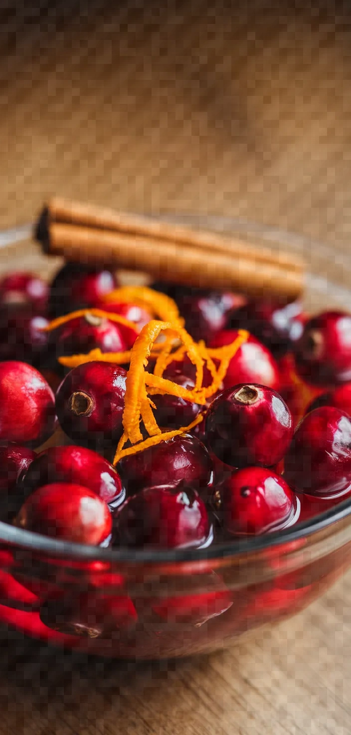 Ingredients photo for Homemade Cranberry Sauce Recipe