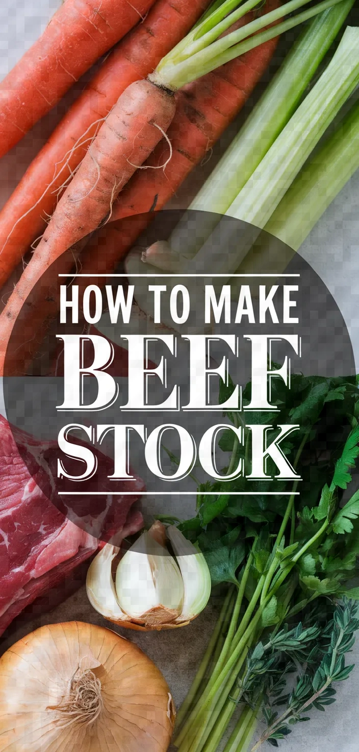 How To Make Beef Stock Recipe