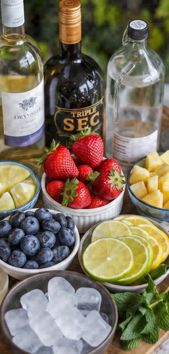 Ingredients photo for Independence Day Sangria Recipe