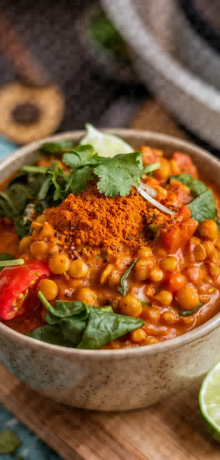 Ingredients photo for Instant Pot Lentil Curry Recipe