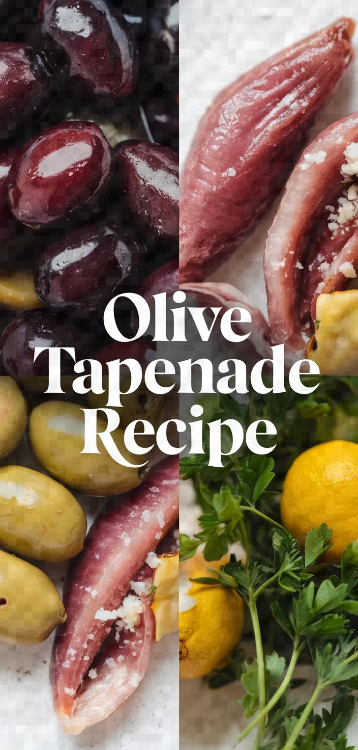 Olive Tapenade Recipe