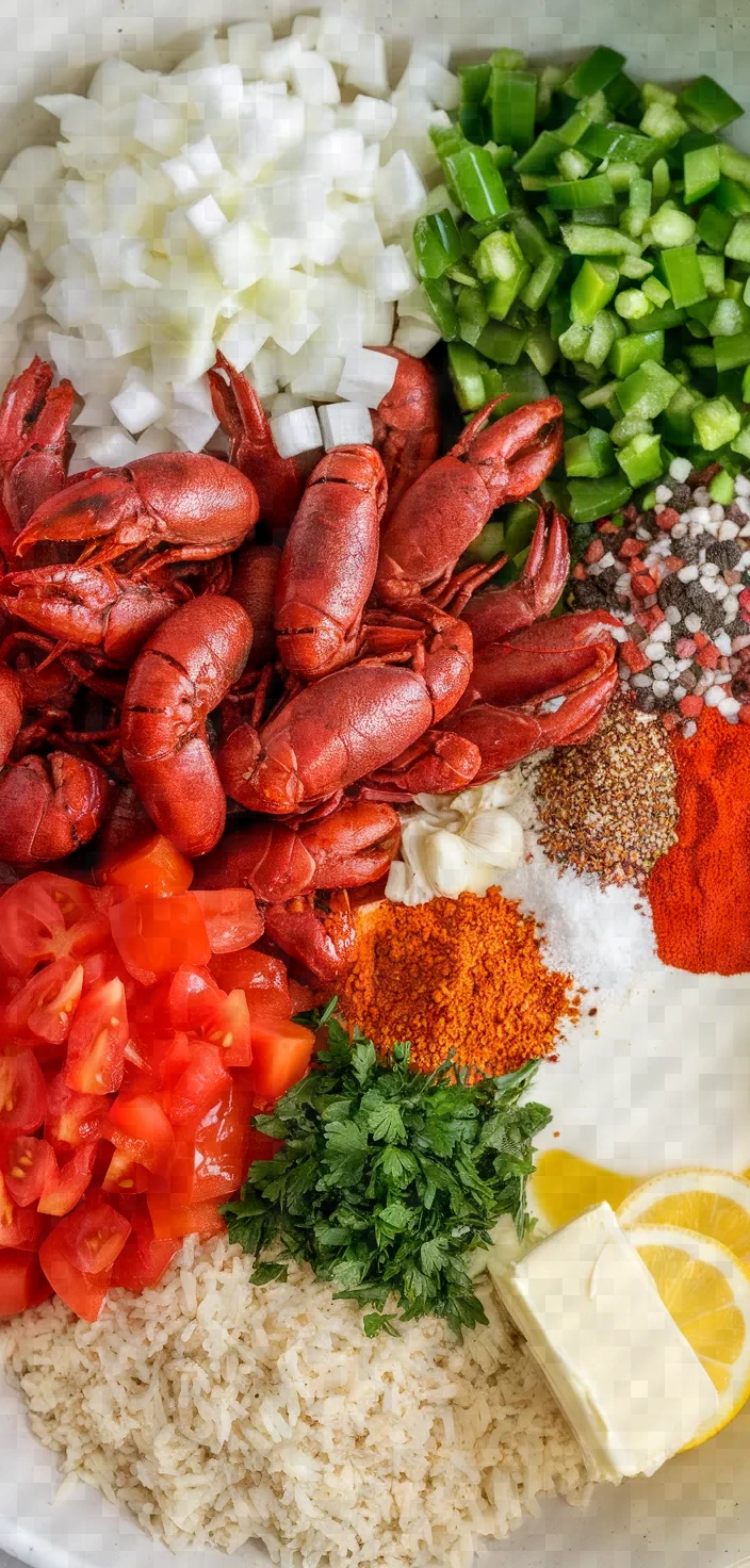 Ingredients photo for Recipes For Leftover Crawfish