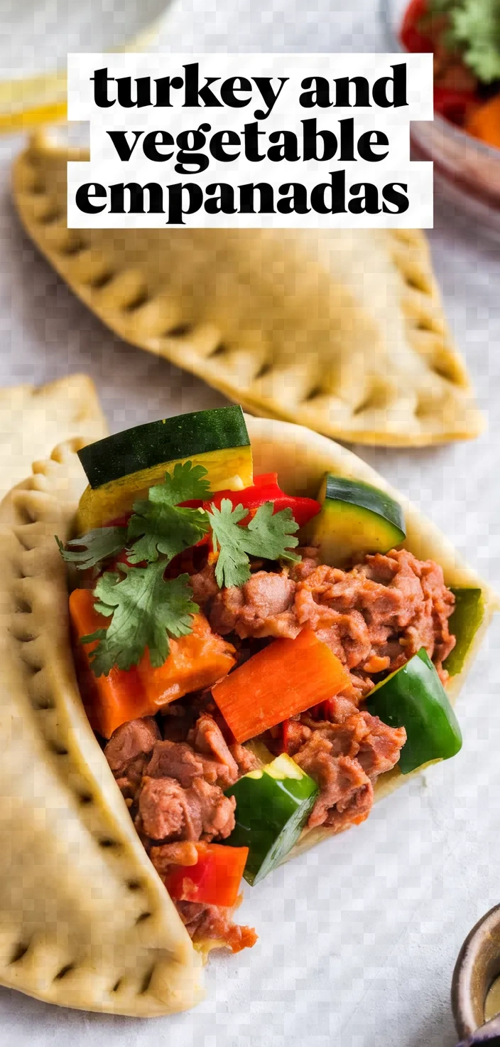 Turkey And Vegetable Empanadas Recipe