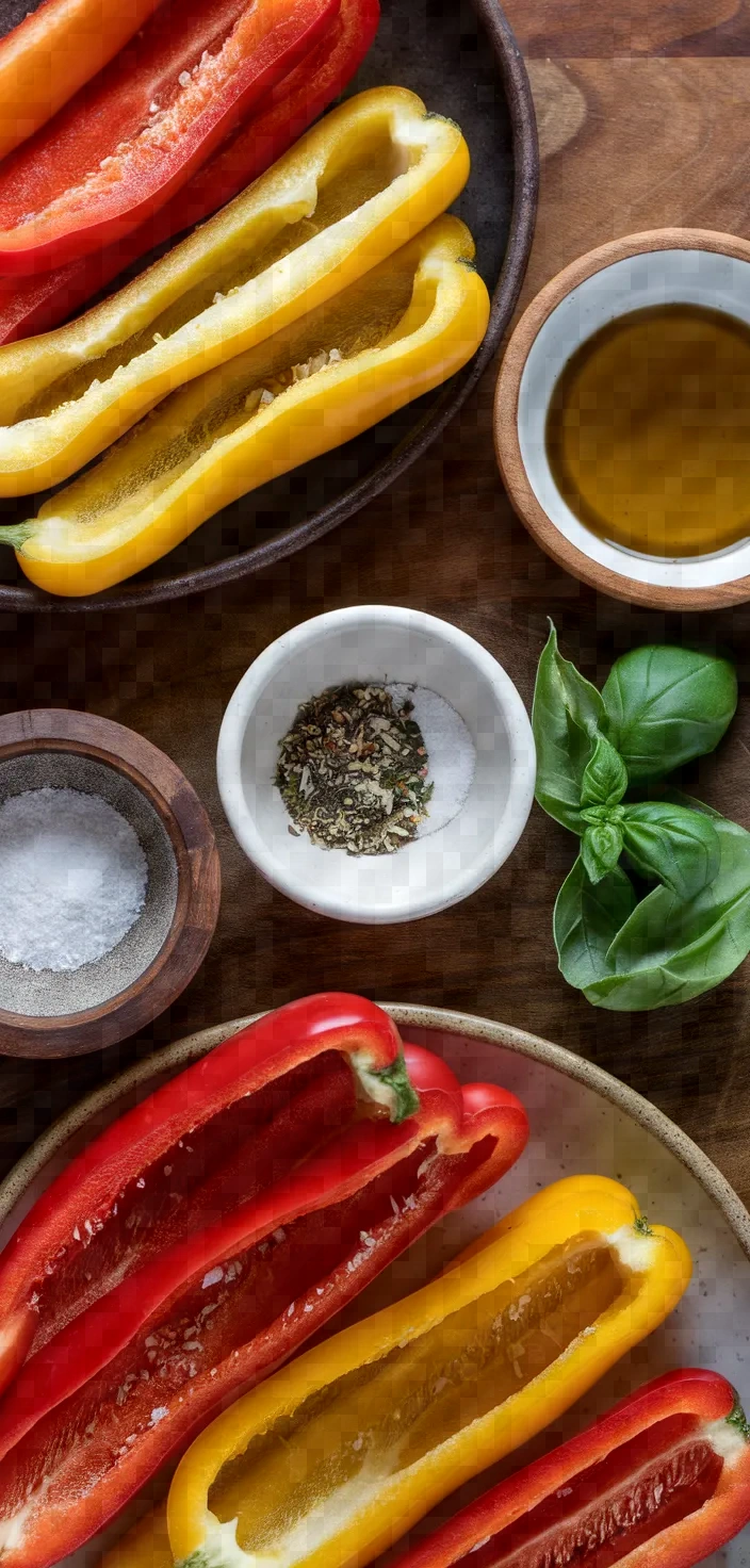 Ingredients photo for Balsamic Peppers Recipe