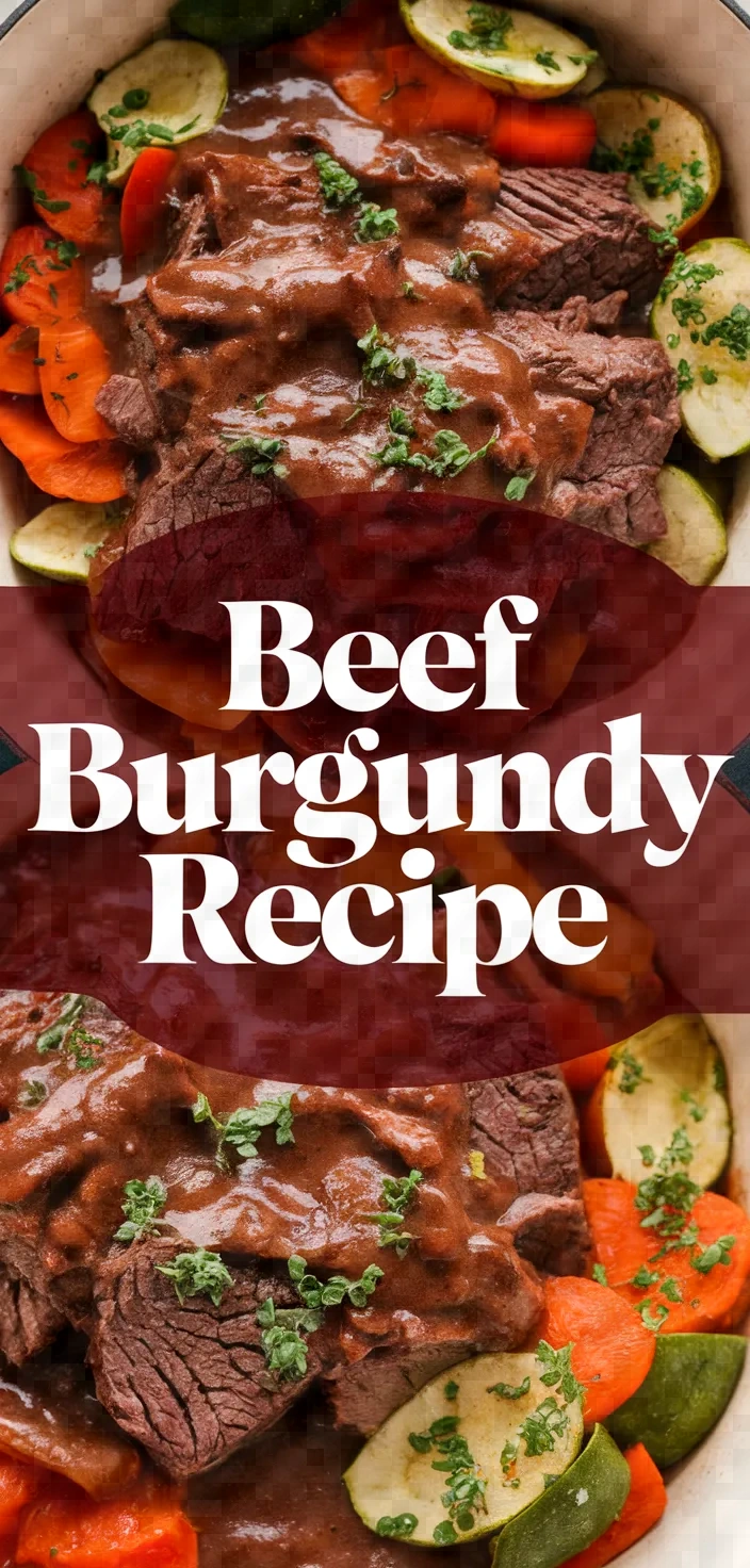 Beef Burgundy Recipe