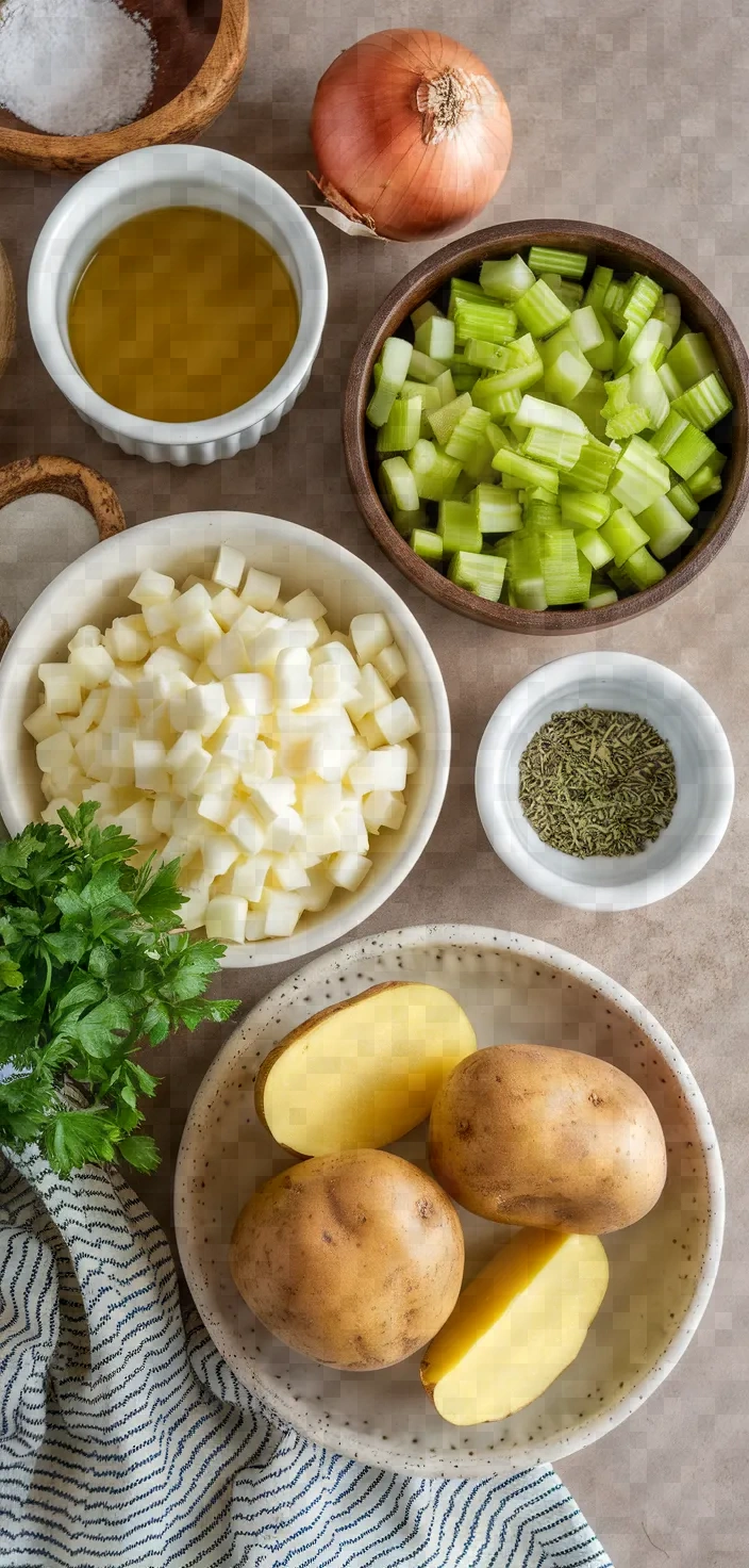 Ingredients photo for Celery Soup Recipe