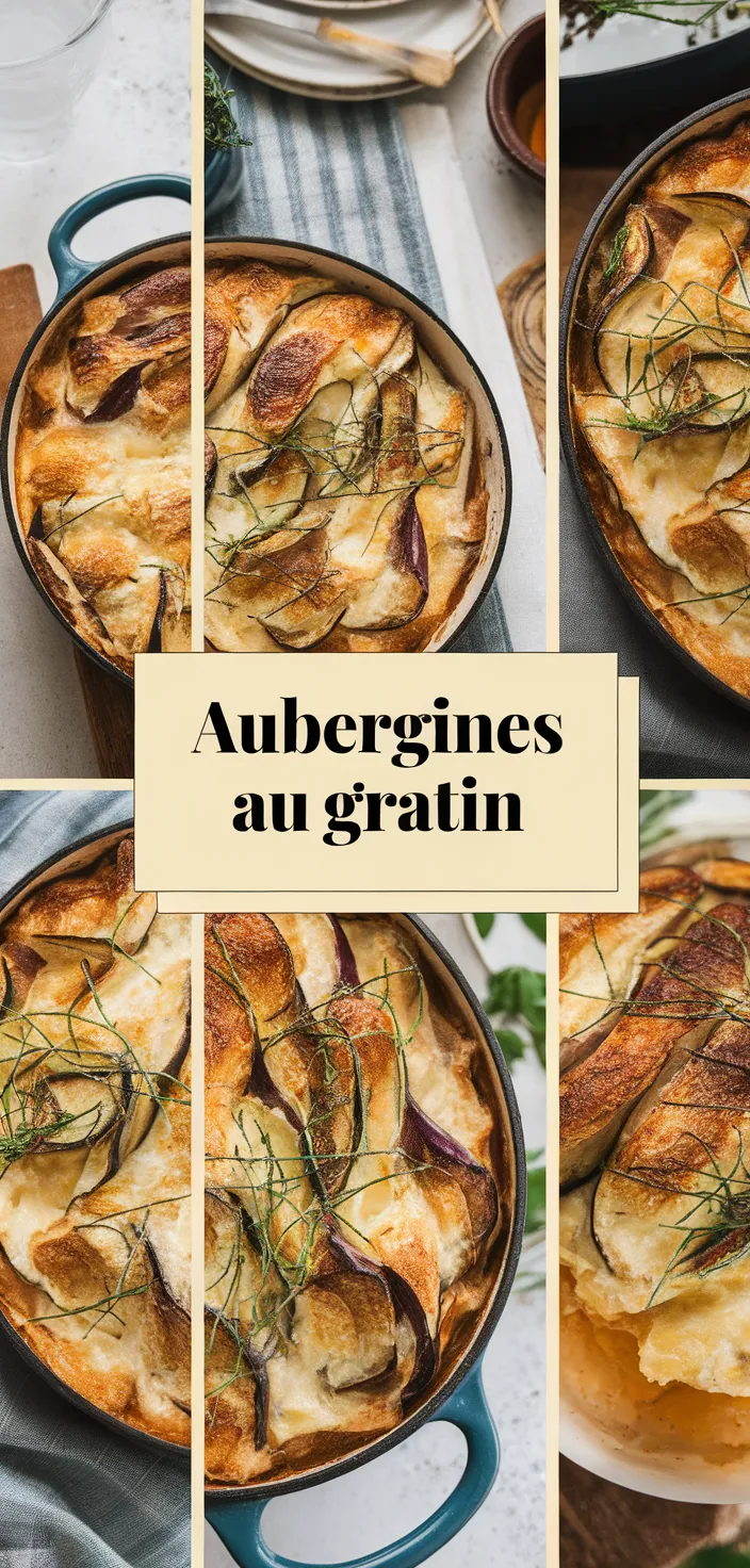 A photo of Aubergines Au Gratin Recipe