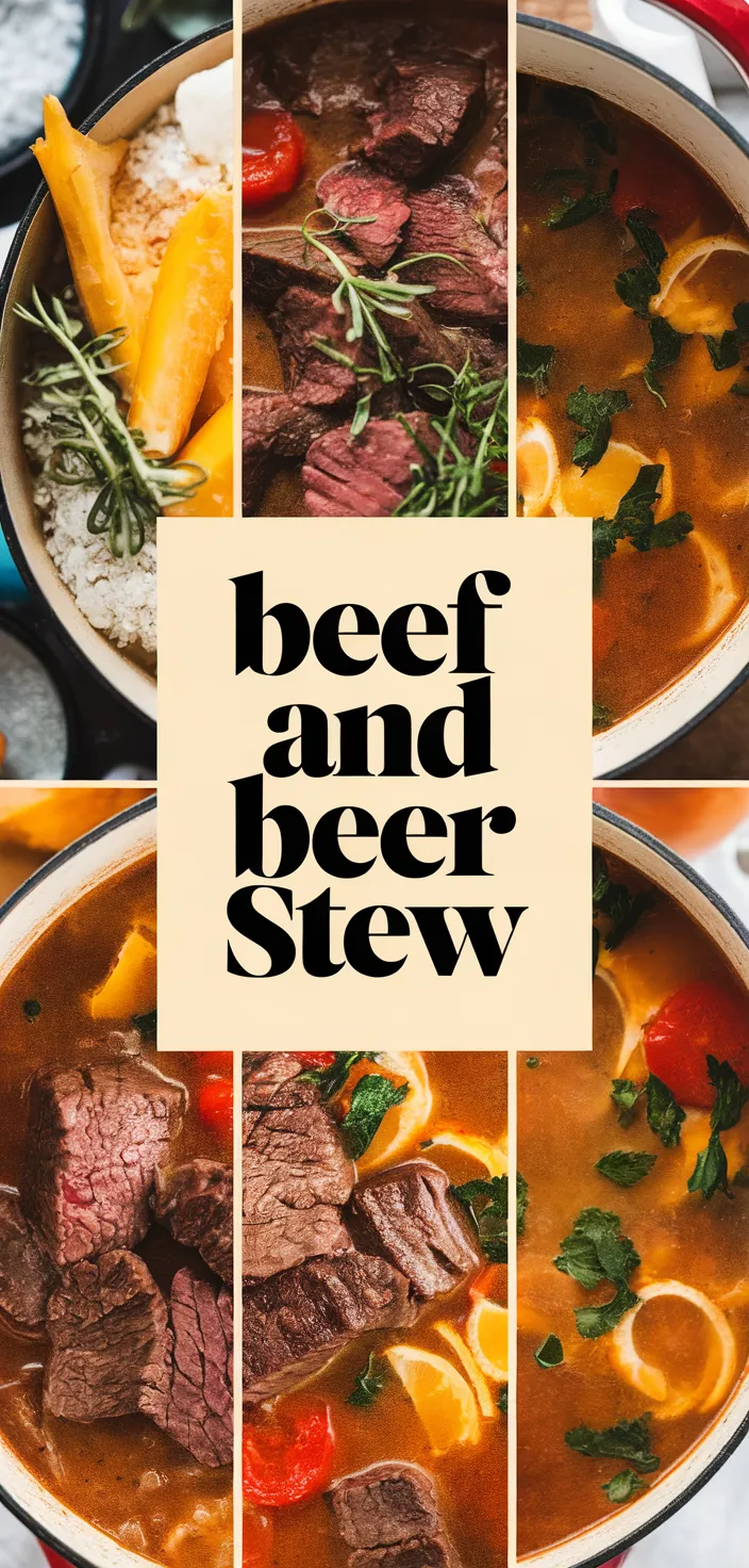 A photo of Beef And Beer Stew Recipe