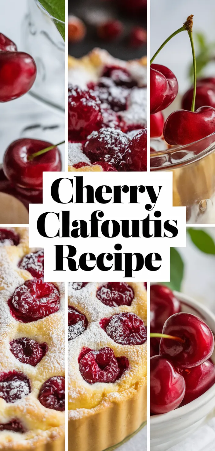 A photo of Cherry Clafoutis Recipe