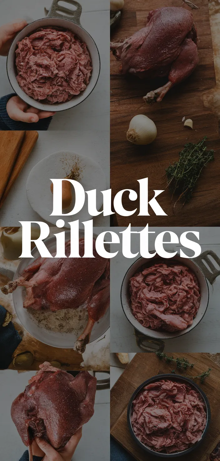 A photo of Duck Rillettes Recipe