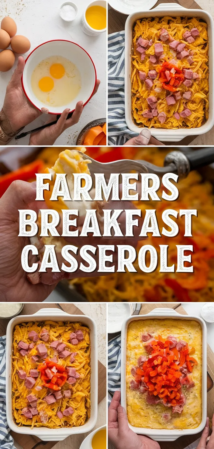 A photo of Farmers Breakfast Casserole Recipe