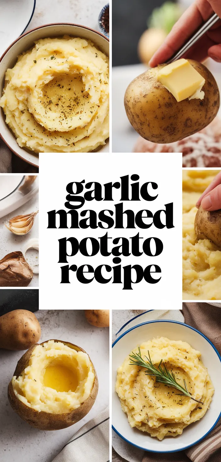 A photo of Garlic Mashed Potato Recipe