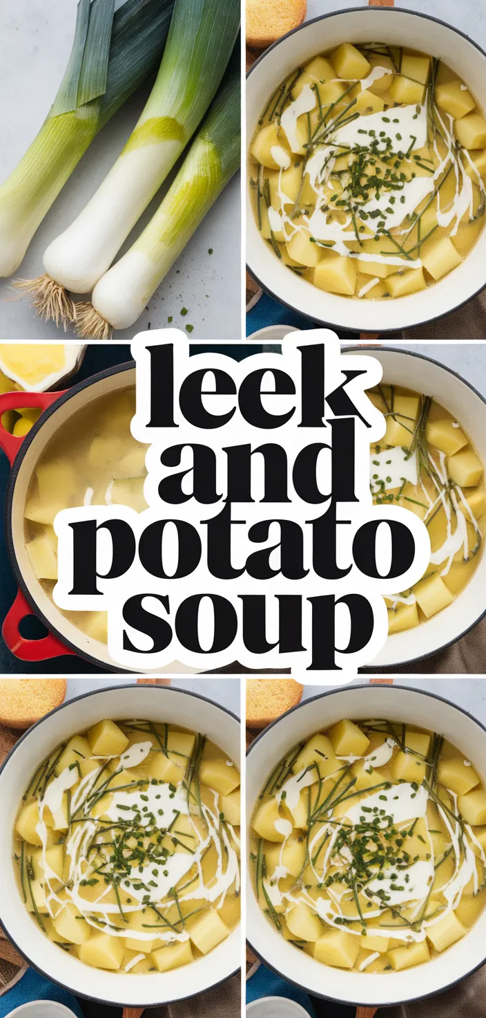 A photo of Leek And Potato Soup Recipe