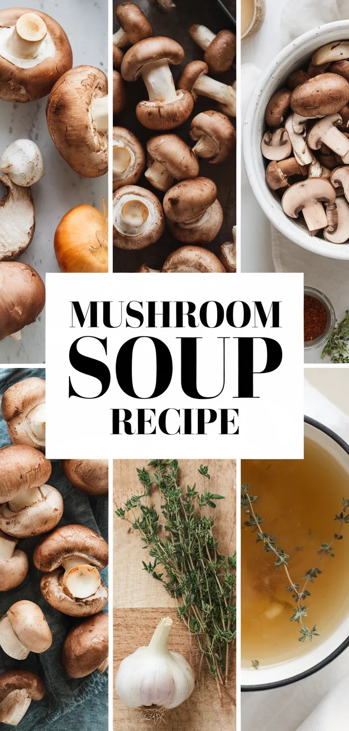 A photo of Mushroom Soup Recipe