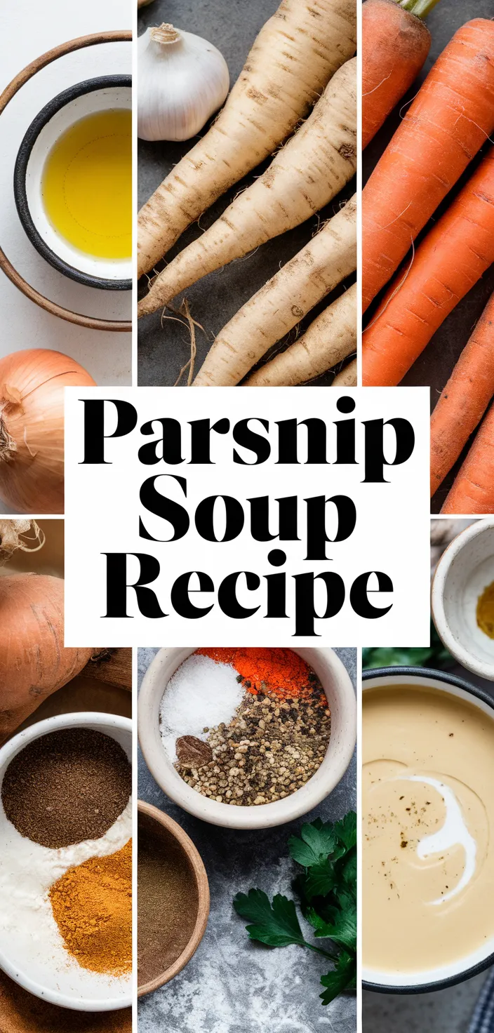 A photo of Parsnip Soup Recipe