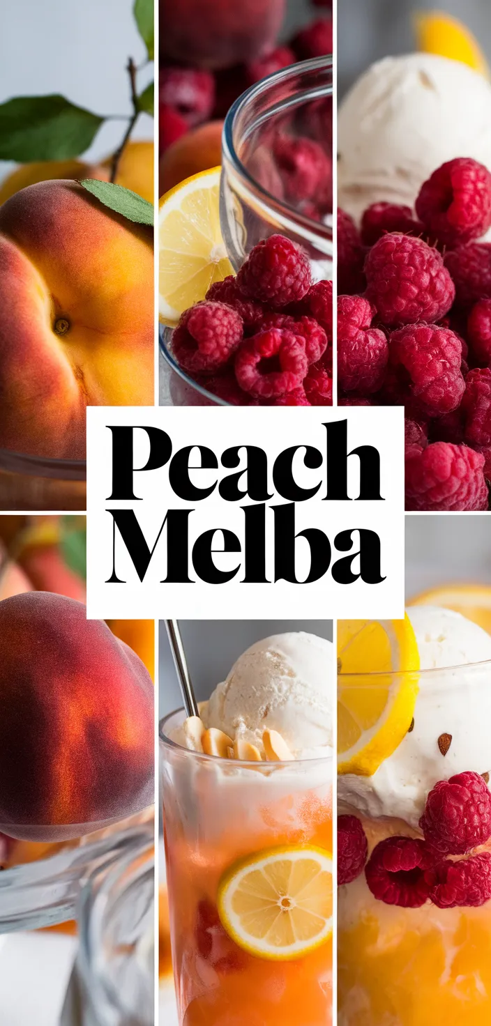 A photo of Peach Melba Recipe