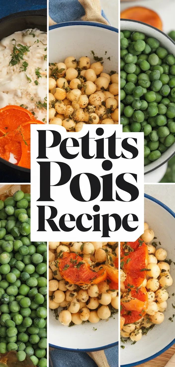 A photo of Petits Pois Recipe