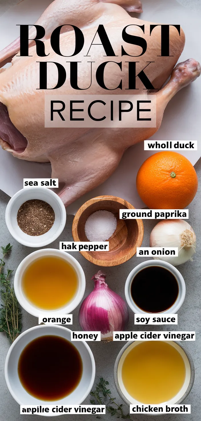 A photo of Roast Duck Recipe