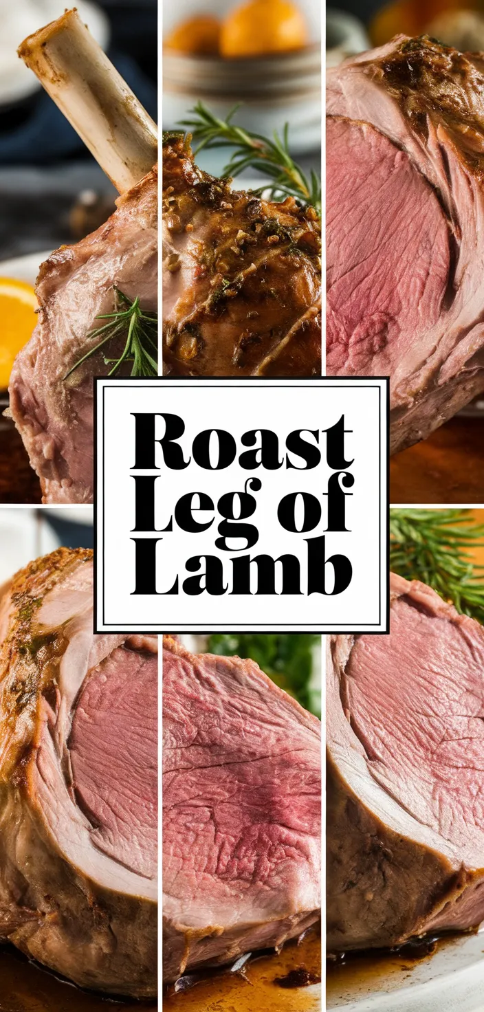 A photo of Roast Leg Of Lamb Recipe