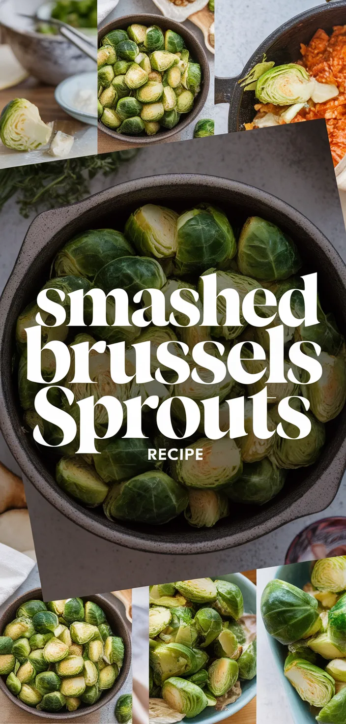 A photo of Smashed Brussels Sprouts Recipe